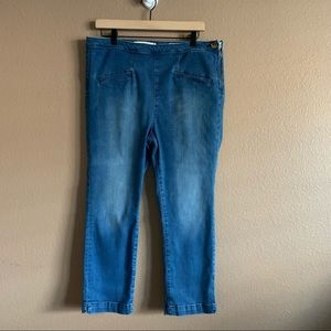 Pilcro by Anthropologie High Rise Denim Leggings Size 32